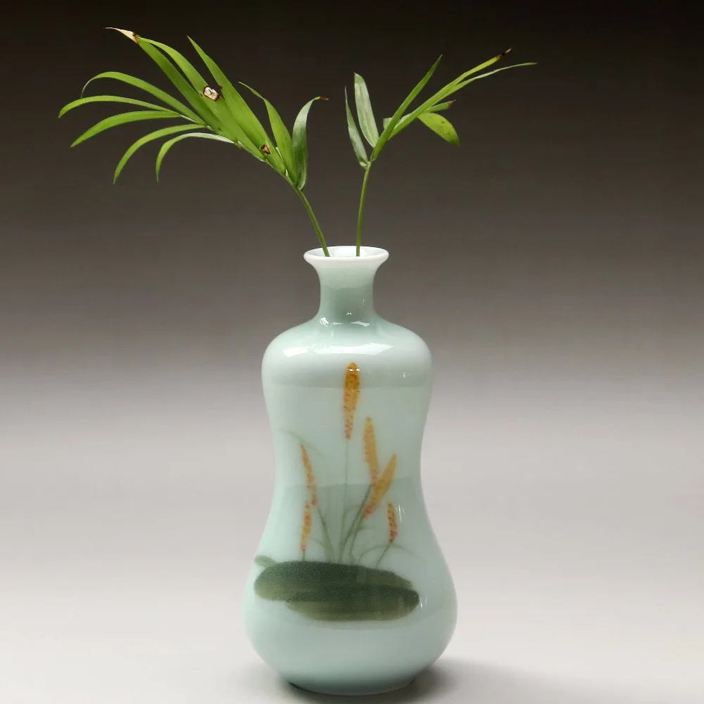 Mini Vintage Home Decoration Vases Antique Ceramic Flower Vase Pot