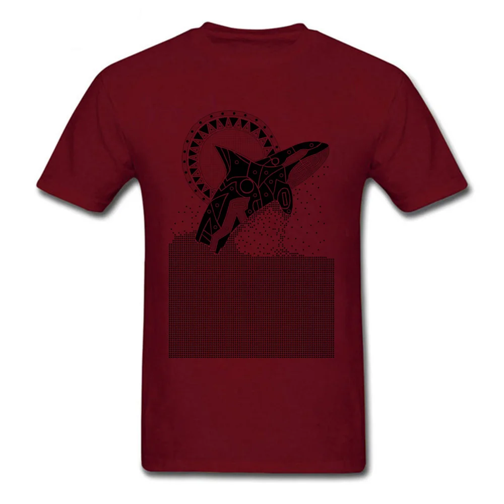 Custom Orca Sun Tops Shirt for Men Latest NEW YEAR DAY Round Neck 100% Cotton Fabric Short Sleeve Top T-shirts Normal T Shirt Orca Sun maroon