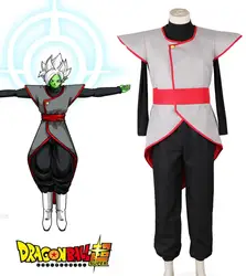 Мяч Дракон аниме косплей мультфильм Zamasu Goku Черный Аниме cos Хэллоуин человек женский костюм для косплея