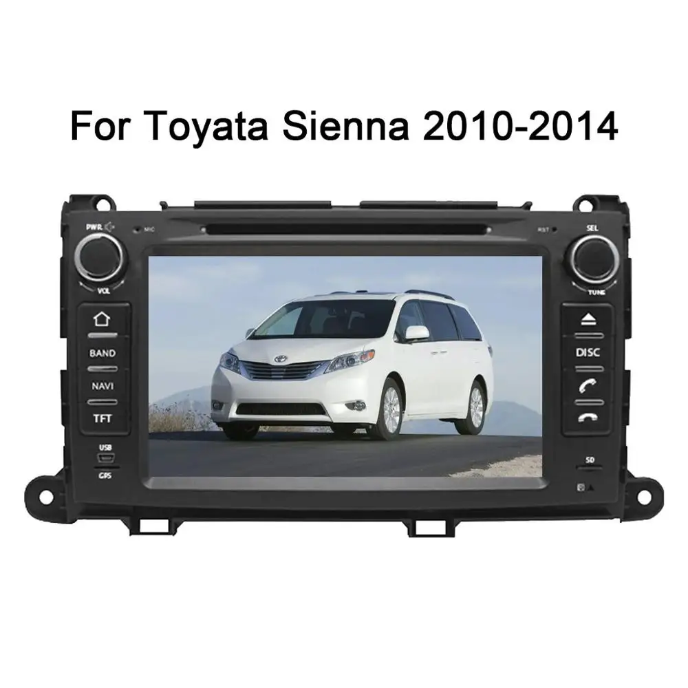 

Android 8.0 7.1 Radio Stereo GPS For for Toyota Sienna/sport 2010 2011 2012-2015 Car DVD Player navigation Multimedia Auto IPS