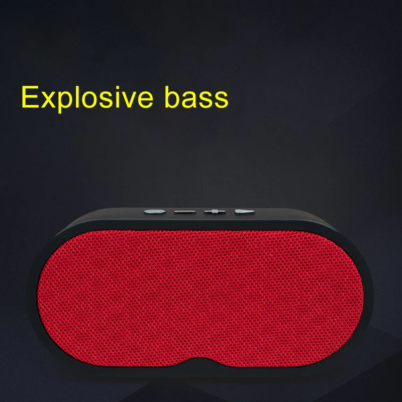 BINYEAE Wireless Speaker TF Card Soundbar Portable Blutooth Handsfree Receive Call for Iphone Mp3 Android | Электроника