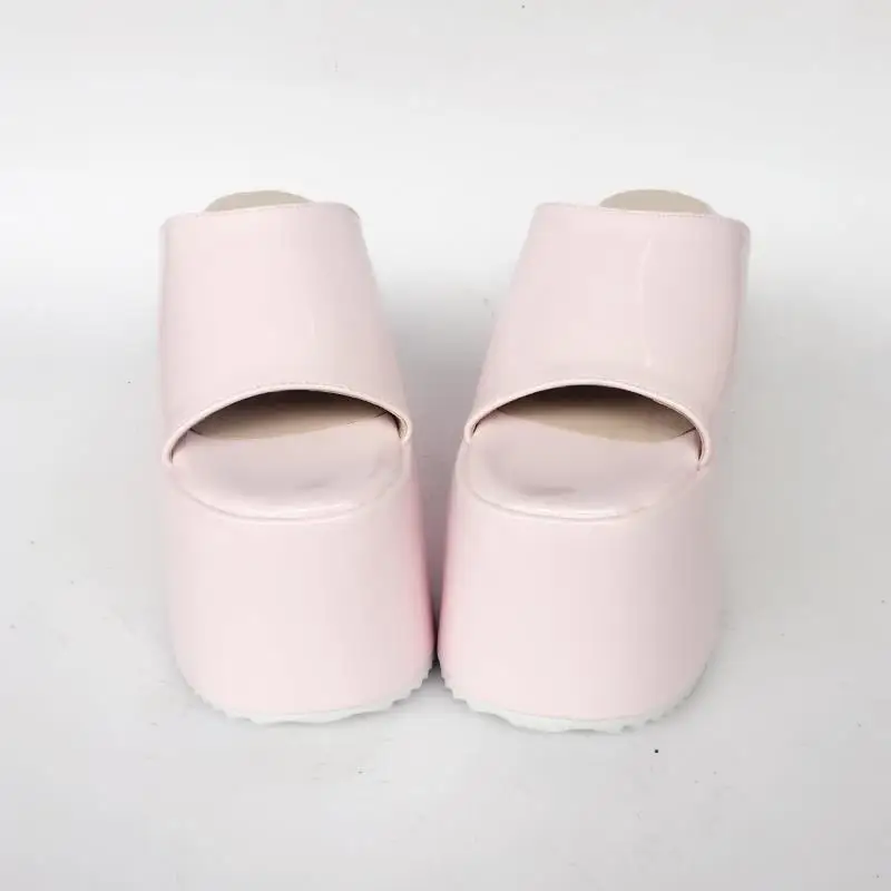 Милые туфли Лолиты для принцессы летние милые мягкие сестра кексы обувь на толстой подошве Роскошные Пользовательские сандалии унисекс Женские an4109