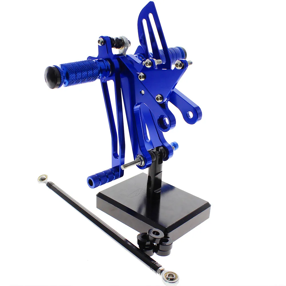 CNC Алюминий мотоциклетные сзади Регулируемые задние наборы Комплект подножки для Honda NSR250 MC21 1990-1993 MC28 PGM4 1994-1997
