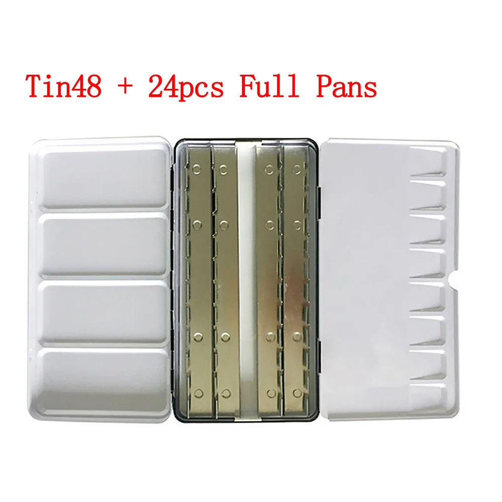 Tin48 + 24pcs Full Pans