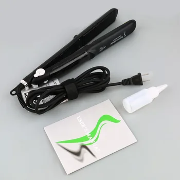 

Professional Dual Use Ceramic Vapor Steam Hair Straightener Salon Personal Use Hair Styling Tool Straightener for dropshipping