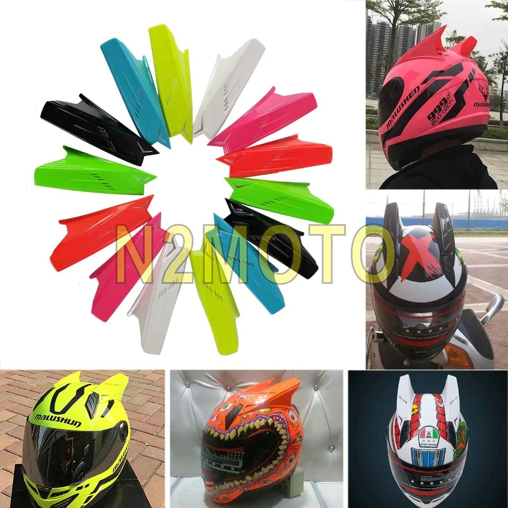 1 Pair Plastic Colorful Motorcycle 