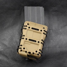 Тактический Ar 15 Ak 47 5,56 мм подсумок для журналов Карманный нейлоновый пластиковый шнурок эластичная система загрузки De M2826