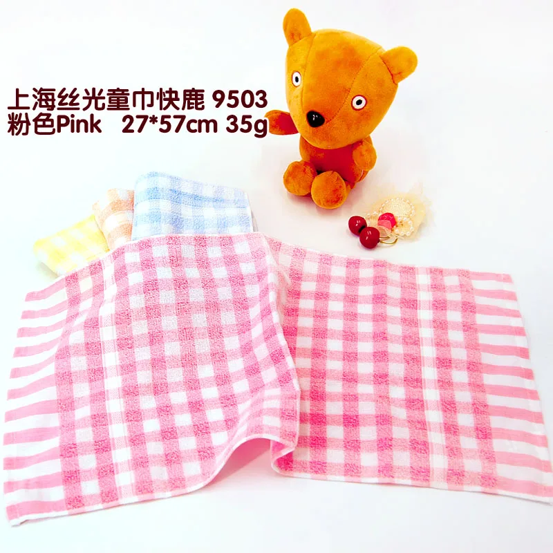 Тонкое маленькое Сетчатое полотенце для лица ребенка 1 сумка 4 полотенца Модные Качественные полотенца мерсеризованное полотенце