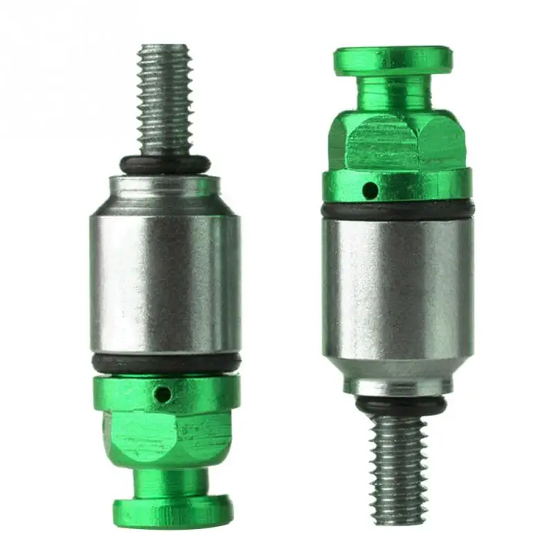 2 шт M4* 0,7 мм вилка мотоцикла Винт Fit SX SXF EXC воздушный Bleeder - Цвет: Зеленый