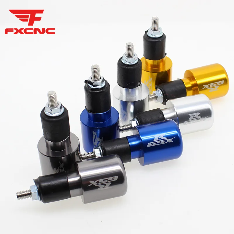 

For Suzuki GSXR600 2001 - 2014 Aluminum Motorcycle Handlebar Counterweights Plug Slider Handle Bar End Grips Motor Accessories