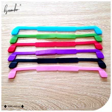 Lymouko, популярный банджи-шнур, противоскользящий, силиконовый, для спортивных очков, шнуры, Эластичный шнурок, цепочка для очков, держатель