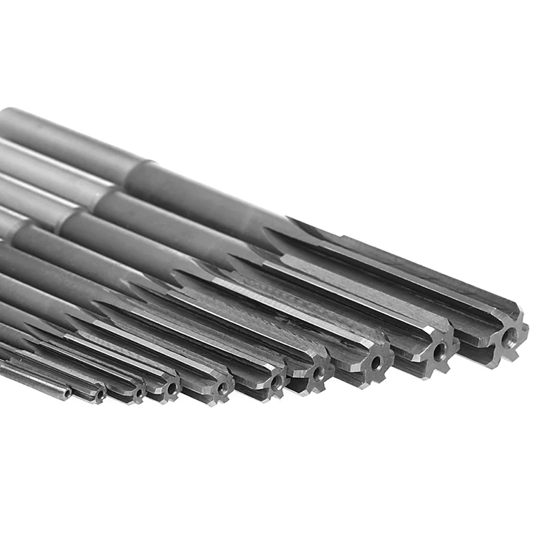 HSS Reamer 3-12mm Straight Shank Chucking Machine Milling Cutter Tool