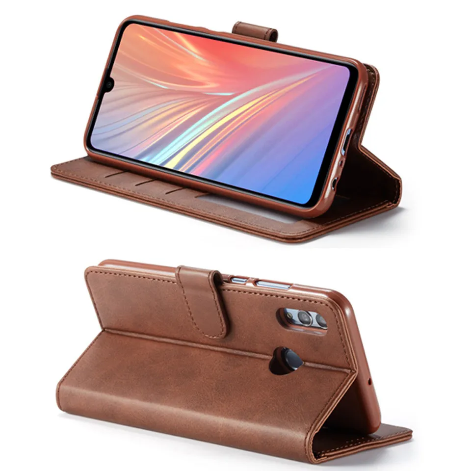 Кожаный флип чехол для Xiaomi Redmi 7 кошелек телефона 7A книжка|Бамперы| |
