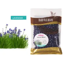 Без полос для удаления воска твердый воск Bean 100 г Лаванда горячая пленка гранул воск для зоны бикини крем для удаления волос оптом# F