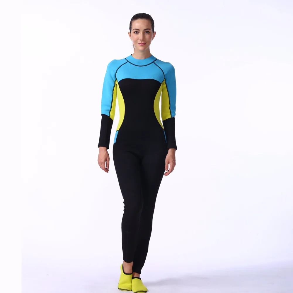 

LIFURIOUS New Female Wetsuits Breathable Swimwear Swimming Surfing Suit Underwater Hunting Diving Skin Protect Dry Wetsuit