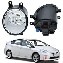 H11 Авто галогенные противотуманные свет DRL дневные ходовые огни автомобилей светодио дный лампы для Toyota Prius хэтчбек (ZVW3 _) 1,8 Hybrid 2009-