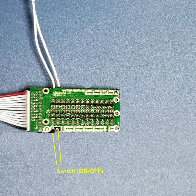 PCB и BMS маленького размера 54 6 в или 48 В для электрического комплекта литиевая