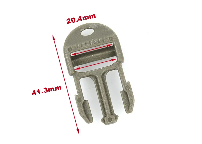 airsoft Tactical Vest buckle outdoor backpack Bag buckle X-CON Ladder Buckle 34 inch La (7)