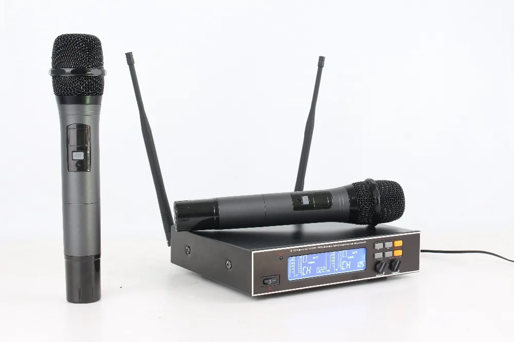 ERZHEN U4100T UHF 2 Handheld Wireless Microphone Dynamic Capsule Family