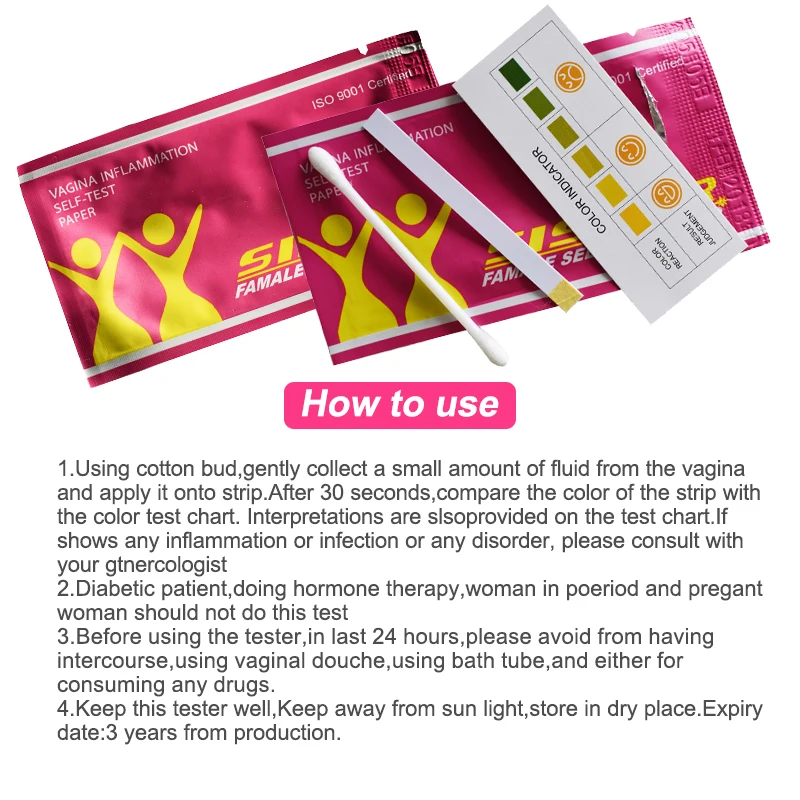 5pcs Female self-test card vagina inflammation female vaginal self-test card gynecological inflammation self test card on sale 5pcs Female self-test card vagina inflammation female vaginal self-test card gynecological inflammation self test card on sale