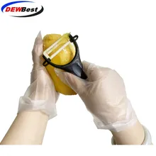 DEWBest пищевой класс с фабрики порошка и порошок бесплатно одноразовые виниловые перчатки свободные латексные перчатки