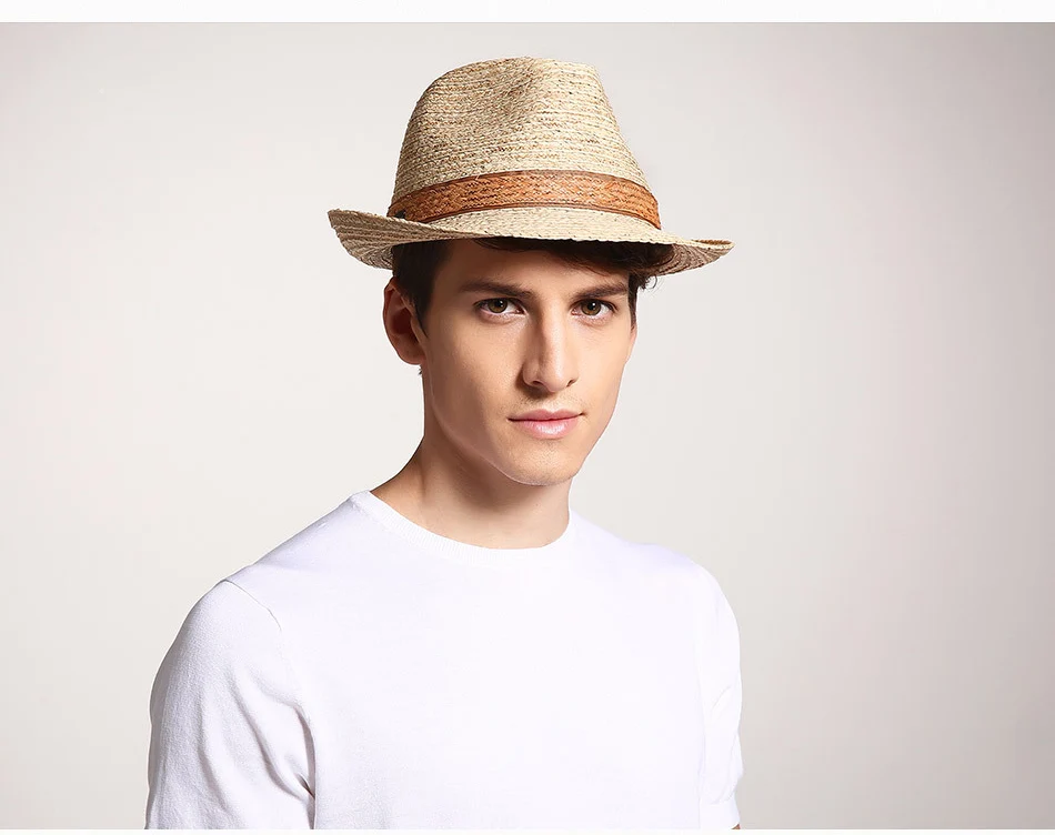 FS, унисекс, летняя соломенная шляпа из рафии, Женская фетровая Панама, шляпы от солнца для мужчин с широкими полями, для мужчин, для пляжа, джентльмена, козырек, джазовая шапка Трилби, шляпа