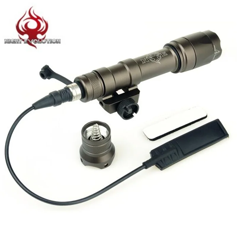 

Night Evolution M600C Tactical Flashlight LED Scout Light Hunting Airsoft Weapon Light NE04003