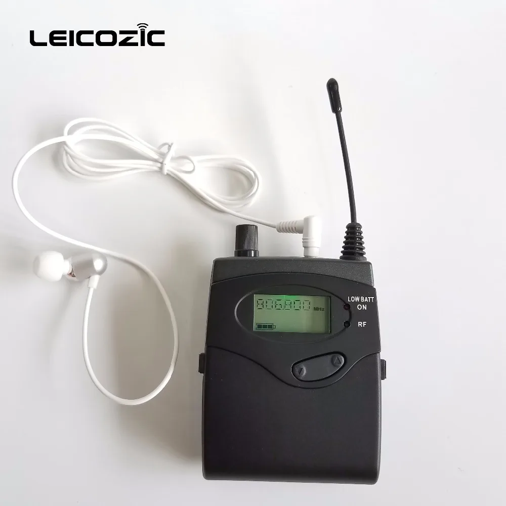 Leicozic L-500 супер Беспроводной In-Ear Monitor Системы UHF этап IEM Системы In-Ear Monitor 300iemg2 G2 3 приемники+ 1 передатчик