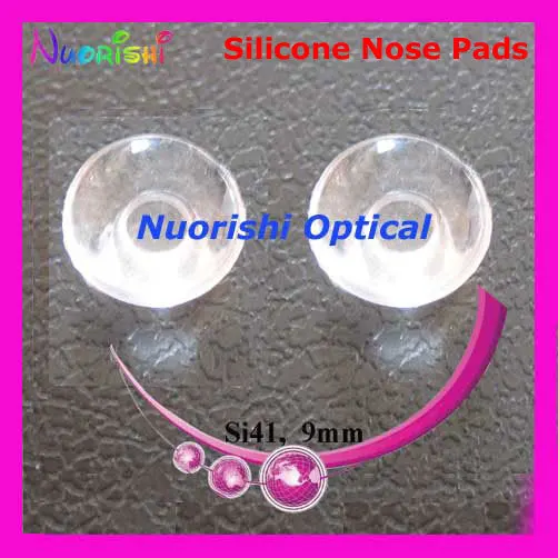 100/500/2000pcs Si41 Round Shape Push In Silicone Nose Pads 9mm