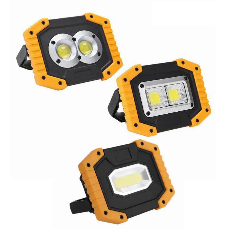 

Portable COB LED Work Light USB Rechargeable Lamp Searchlight Waterproof Outdoor Spotlights Vehicle Maintenance Camping Lamp