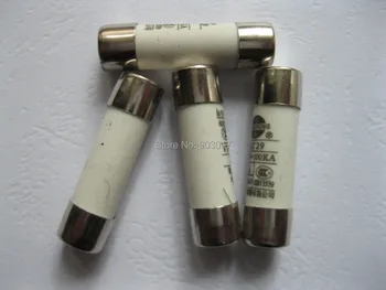 

200 Pcs 380V 3amp 3A 8.5mm x 31.5mm Ceramic Fuse Powder Filled Cartridge Cylindrical