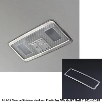 

For VW Volkswagen Golf7 Golf 7 2014 2015 2016 2017 2018 Car Back Rear Tail Read Reading Switch Light Lamp Frame Trim Panel 1pcs