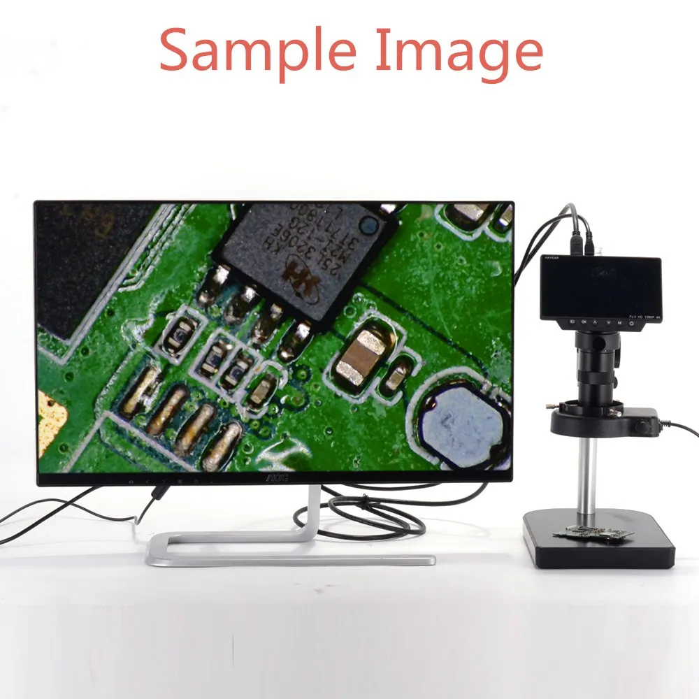 5 &quotэкран 300X 16MP SONY CMOS 1/2. 3 HD сенсор 1080P 60FPS HDMI USB цифровой осмотр видео промышленный