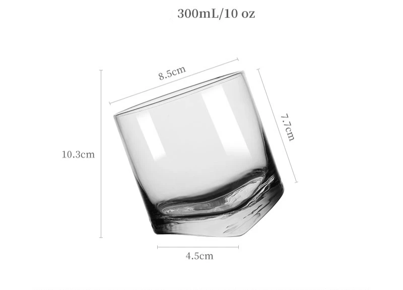 Креативный встряхнуть виски качалка стеклянный стакан бокал вина Пивная Кружка пивная стеклянная es коктейль-бар 10 унций бренди Snifters Verre
