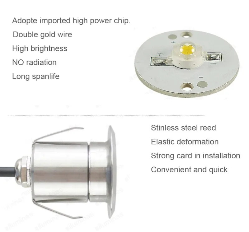 Подземный свет DC12V 85-265 v 1 w сад свет Похоронен ЛАМПА IP67 холодный белый/теплый белый встраиваемые путь света 10 шт./лот