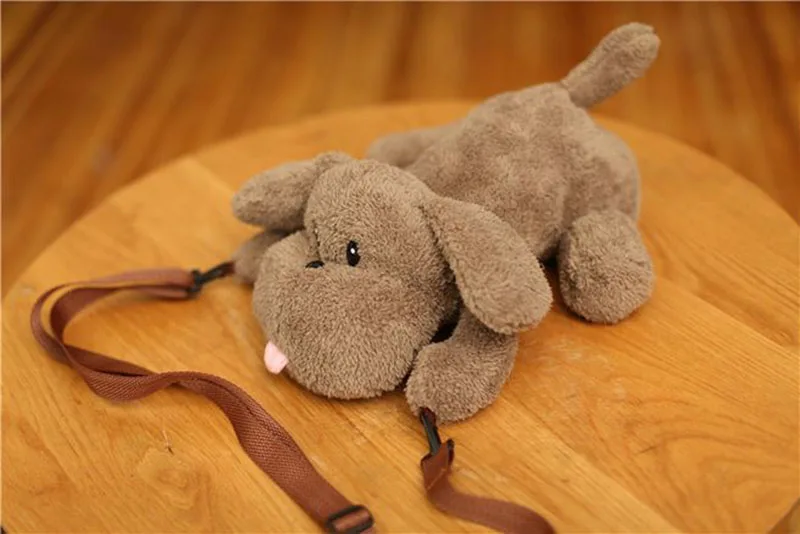 Cute Dog Crossbody Bag Shoulder Bag for Phone Anime Yuri on Ice Soft Lovely Victor's Pet Poodle Dog Plush Doll Toys Cosplay Gift (7)