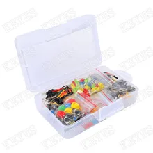 Стартовый набор для резистора/светодиодный/конденсатор/перемычки/макетный Резистор Комплект с розничной коробкой
