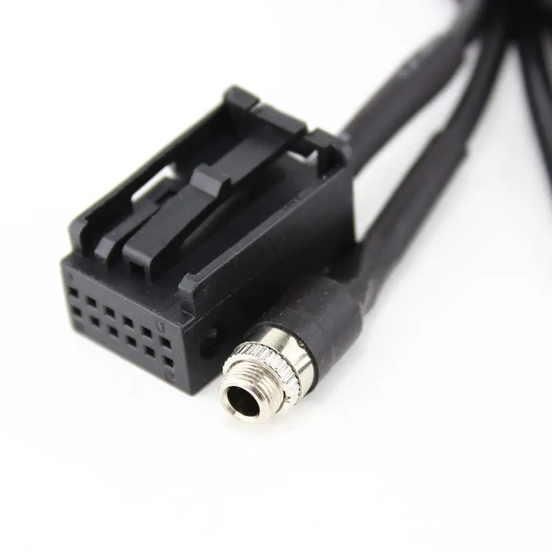 12Pin Aux Input Adapter Cable for Ford Focus Mondeo 6000 CD (2)