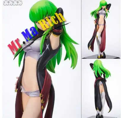 23 см код Geass Cc Сексуальная девушка персонажа мультфильма аниме фигурка ПВХ