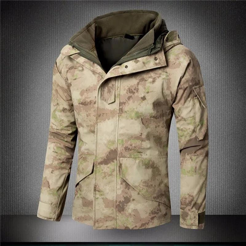 Военная охотничья зимняя куртка мужская тактическая Боевая куртка Militar Водонепроницаемая ветровка куртка Casaco Masculino куртки для мужчин