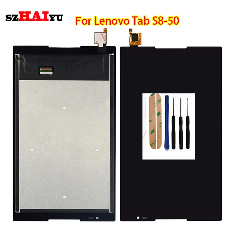 

SZHAIYU 8.0'' LCD For Lenovo Tab S8-50 S8-50F S8-50L S8-50LC LCD Display Touch Screen Digitizer Panel Replacement