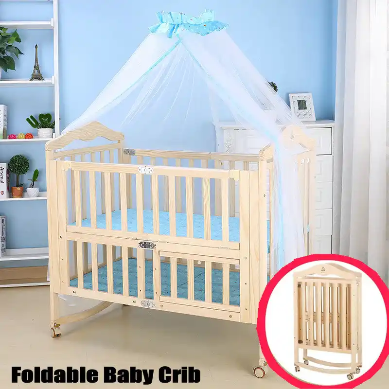 wooden rocking cradle for baby