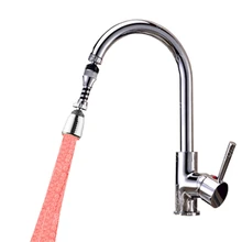 360 градусов Красный светодиодный кран свет водная насадка светящийся душ аэратор