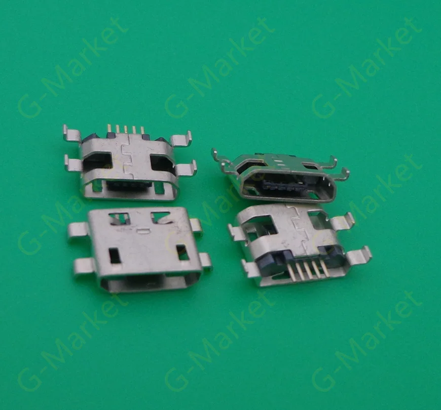 4DIP 5P Micro USB коннектор V8 порт зарядки гнездо разъем для планшетного ПК мобильный