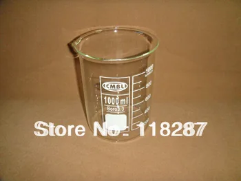 

New Pyrex 1000ml Low Form Glass Griffin Beaker