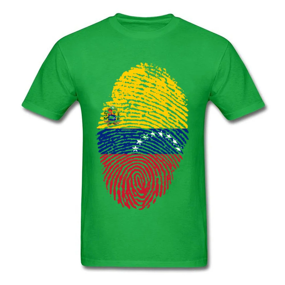 Venezuela Flag Fingerprint_green