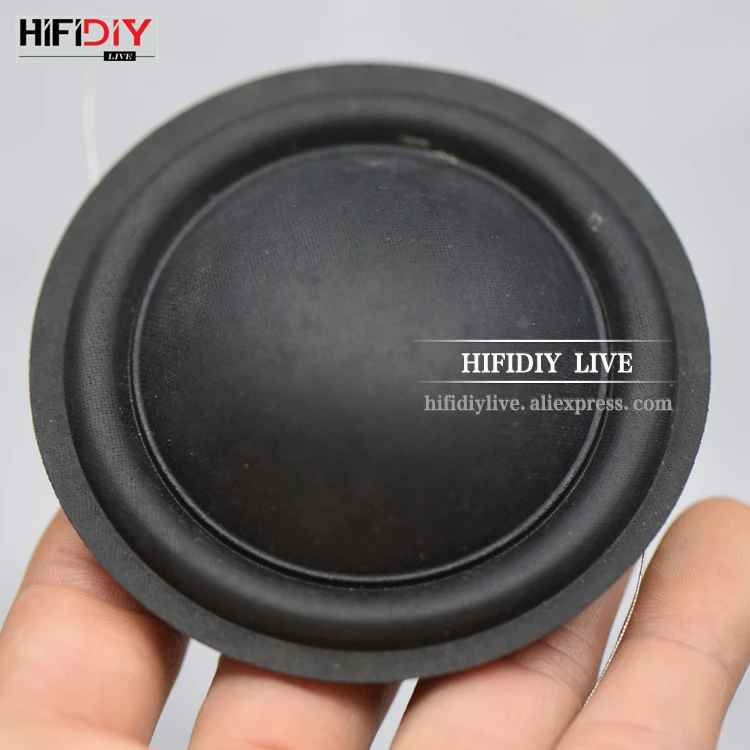 HIFIDIY LIVE 2 дюйма 49,5 мм alto звуковая катушка мягкая черная шелковая мембрана Средняя частота динамик ремонт аксессуары Запчасти 80 Вт 8 Ом