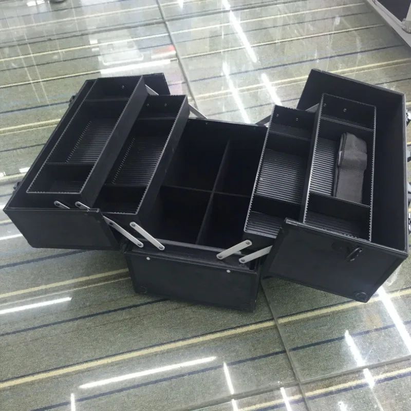 

Big capacity Cosmetic Case,Makeup artist Multi-layer Toolbox ,Make-up Nails Tools box,Beauty Handbag Manicure Suitcase bag
