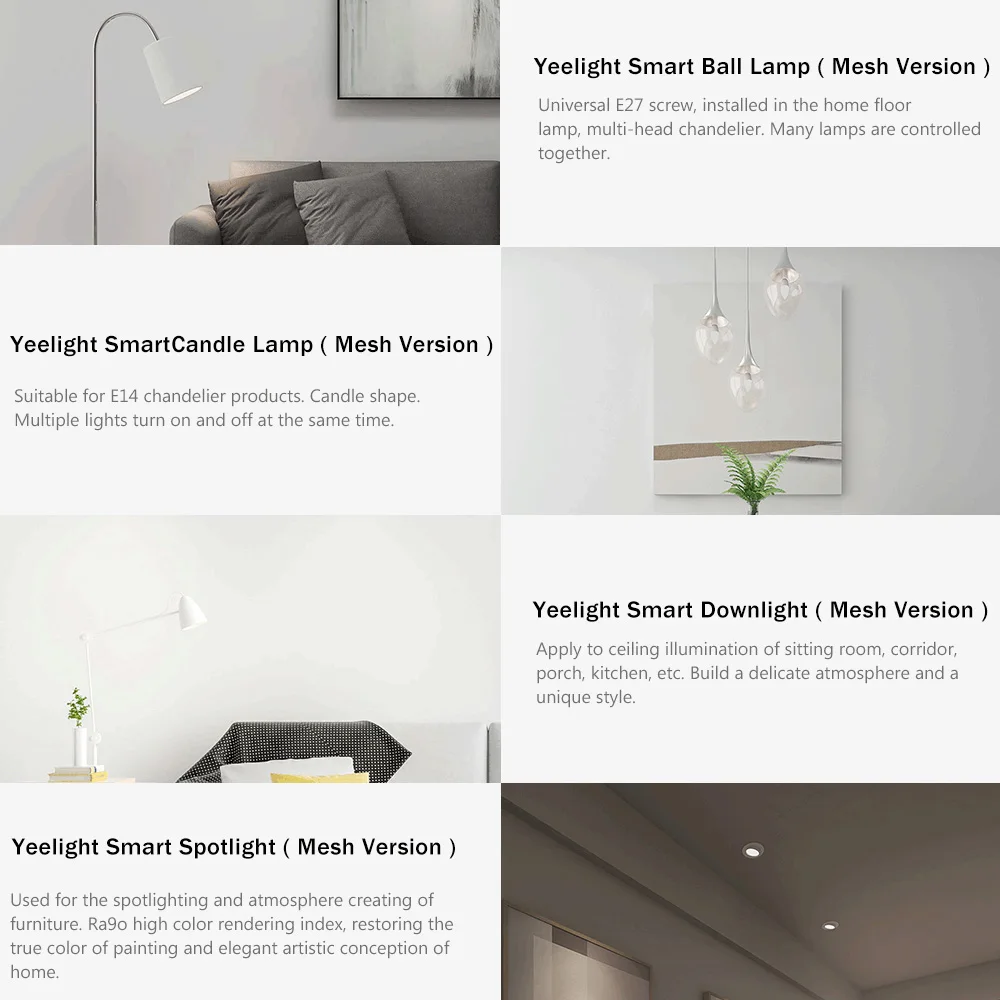 Xiaomi-Yeelight-E27-220V-6W-Smart-Ball-Lamp-E27-Bluetooth-Mesh-Version-Gateway-Via-Mi-Home (1)