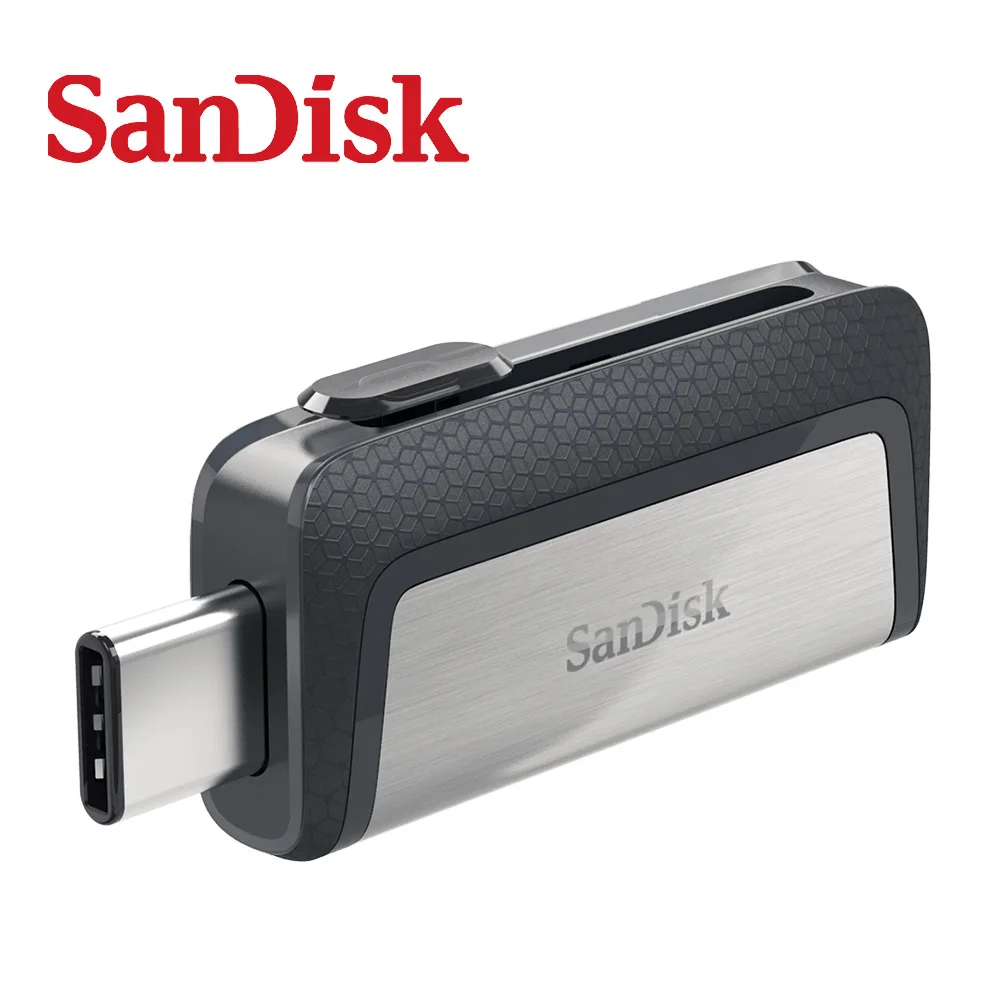 SanDisk DDC2 USB 3,0 OTG флэш-диск 128 Гб 64 ГБ 32 ГБ 16 ГБ флеш-накопитель Флешка карта памяти флэш-накопитель для ПК/Android type-C